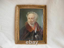 MINIATURE, GOUACHE, PORTRAIT OF A MAN, 19TH CENTURY