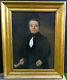 Man Portrait Epoque Louis Philippe French School Of The Nineteenth Oil On Canvas