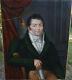 Man Portrait Time 1st Empire French School Of The Early Nineteenth Century