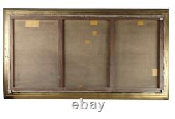 Marine 19th Century Oil on Canvas Gillet Sailboats The Tartanes 60 x 122 cm - 19th Century Period