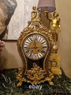 Marquetry Cartel from the Napoléon III Period