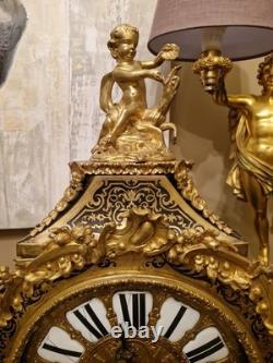 Marquetry Cartel from the Napoléon III Period