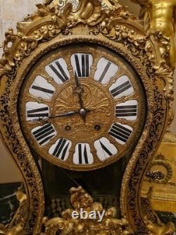 Marquetry Cartel from the Napoléon III Period