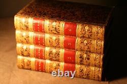 Marquise Du Deffand, Letters, Superb Full Period Bindings, 4 Volumes, 1812