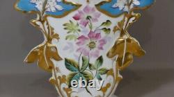 Married Vase In Porcelain Painted From Paris, Era Xixth