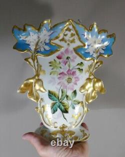 Married Vase In Porcelain Painted From Paris, Era Xixth