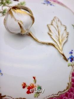 Meissen Porcelain Pot Sugar Nineteenth Time