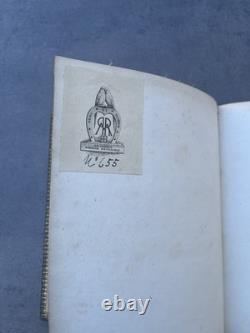 Memoirs of the Duke of Montpensier Royal Printing LUXURIOUS Period Binding 1837