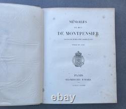 Memoirs of the Duke of Montpensier Royal Printing LUXURIOUS Period Binding 1837