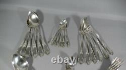 Menager Silver Massive 12 People Style Louis Xv, Era Late Xixth