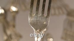 Menager Silver Massive 12 People Style Louis Xv, Era Late Xixth