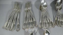 Menager Silver Massive 12 People Style Louis Xv, Era Late Xixth