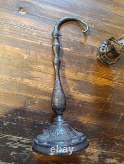 Miniature Silvered Metal Censer, Napoleon III Era, Mass Set, 19th Century