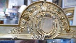 Mirror From Toilet To Poser Golden Bronze Style Louis Xvi, Era Xixth