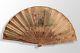 Mother-of-pearl And Painted Silk Fan Nineteenth