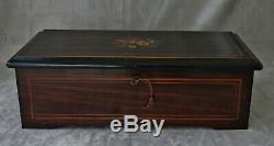 Music Box Type Cartel Six Airs Casket Wood Period End XIX Century