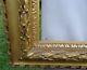 N ° 473 Grand Frame Xixth Century Wood And Gilded Stucco For Frame 102 X 83 Cm