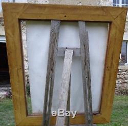 N ° 473 Grand Frame Xixth Century Wood And Gilded Stucco For Frame 102 X 83 CM