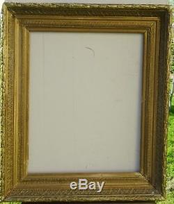 N ° 492 Frame Xixth Century Wood And Gilded Stucco For Frame 73,5 X 60,5 CM