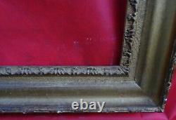 N° 754 Frame Epoque Xixth Wood And Gilded Stucco For Chassis 100.8 X 83.4 CM