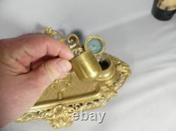 Napoleon III Inkstand in Gilded Bronze, 19th Century