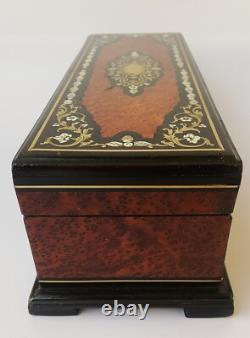 Napoleon III Period Glove Box Boulle Marquetry Late 19th Century