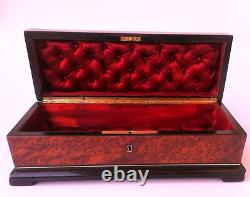 Napoleon III Period Glove Box Boulle Marquetry Late 19th Century