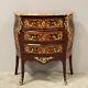 Napoleon Iii Period Commode In Marquetry 19th Century