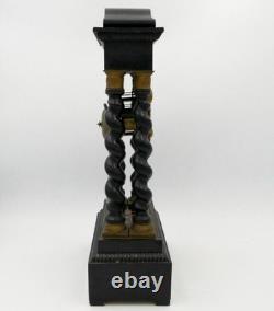 Napoleon III period pendulum clock, 19th century, antique