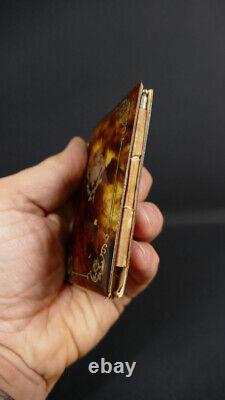 Napoleon III's Dance Card in Tortoiseshell Inlaid with Silver, 19th Century