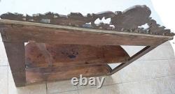 Napoleon III walnut console table