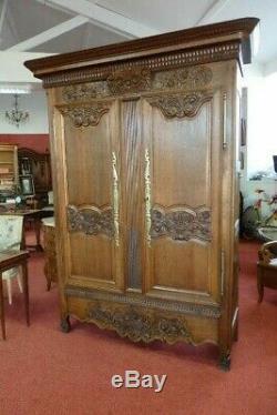 Nice Norman Wardrobe With Drawer Era XIX Beautiful State