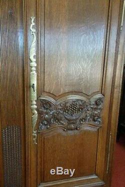 Nice Norman Wardrobe With Drawer Era XIX Beautiful State