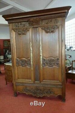 Nice Norman Wardrobe With Drawer Era XIX Beautiful State