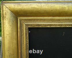 No. 730 Grand Framework Gilded Xixth The Sheet Frame 79 X 64 CM