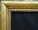 No.734 Grand Cadre Epoque 19th Leaf Gilded Wood For Chassis 79 X 64.4 Cm