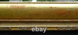 No.734 Grand Cadre Epoque 19th Leaf Gilded Wood For Chassis 79 X 64.4 CM