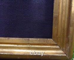 No. 899 Frame 19th Century gilded wood with gold leaf for canvas 95.5 x 75 cm