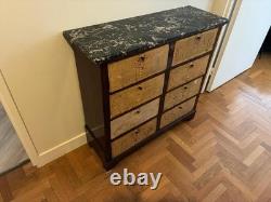 Notary’s cabinet / filing cabinet, Napoleon III period, in mahogany, circa 1850