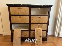 Notary’s cabinet / filing cabinet, Napoleon III period, in mahogany, circa 1850