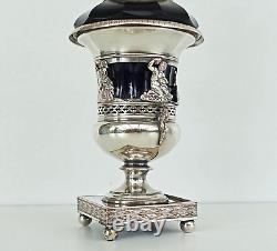 OIL LAMP in Vase Médicis Style Empire Napoleon III Period 19th Century