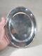 Old Lovely Small Oval Solid Silver Platter Communion Nineteenth Century Period
