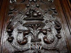 Oak panels in Renaissance style. High period, collections, carved wood.