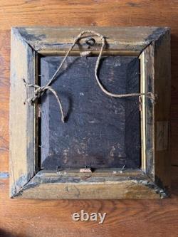 Oil Painting on HSP Panel Portrait of a Man 19th Century Unsigned