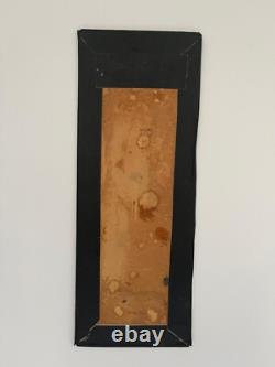 Oil on canvas mounted on cardboard in the style of Goya, 19th century, 24.3x9.2