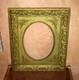 Old Beautiful Gilt Wood And Stucco Frame, Empire/restauration Period, 19th Century, Louis Xvi