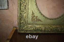 Old Beautiful Gilt Wood and Stucco Frame, Empire/Restauration Period, 19th Century, Louis XVI