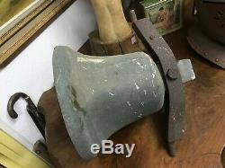 Old Big Bell Of Property Or Court Time XIX Ème Century 30 CM Diam