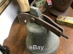 Old Big Bell Of Property Or Court Time XIX Ème Century 30 CM Diam