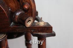 Old Butter Churn with Blades, Popular Art, 19th Century, Blown Glass